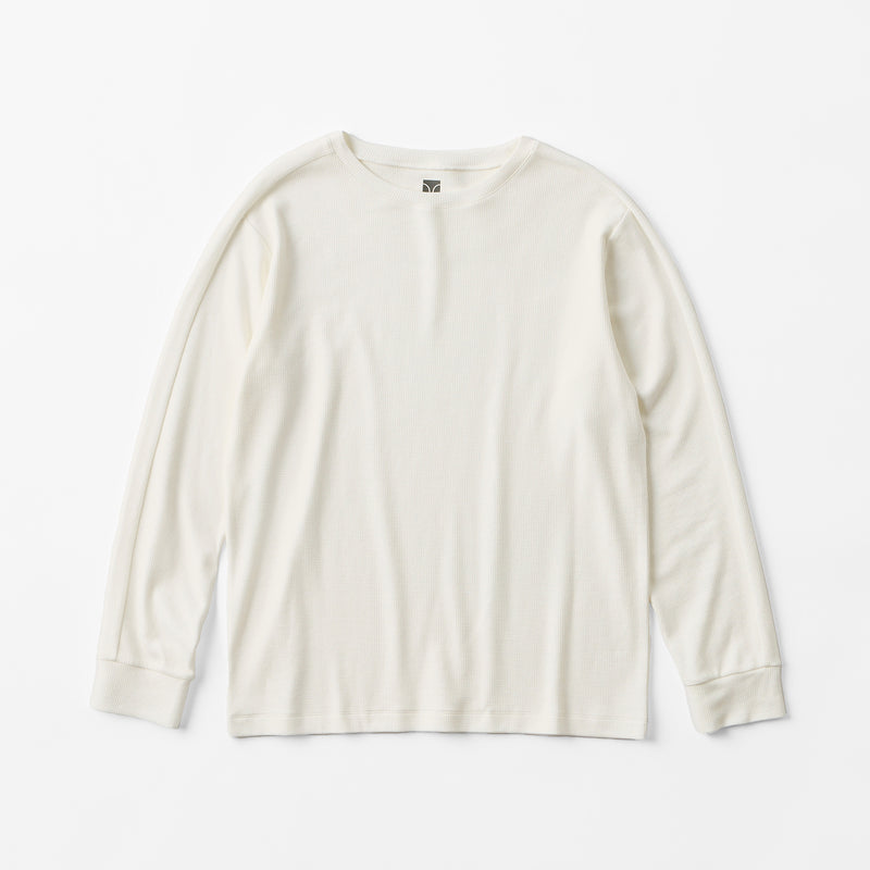 Milk Cotton Long Sleeve Sweatshirt