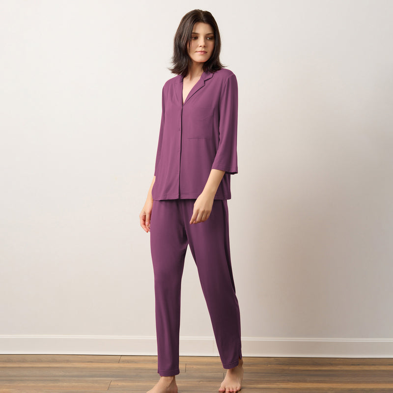 Silktouch TENCEL™ Modal Air 3/4 Sleeve Pyjama Set