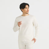 Milk Cotton Long Sleeve Sweatshirt