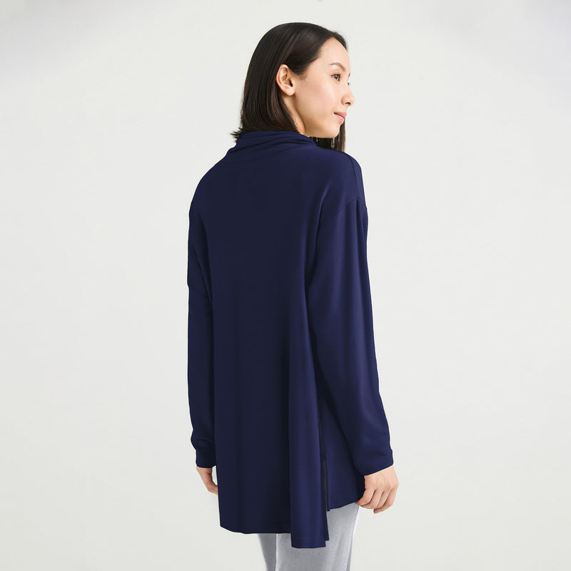 Silktouch*2 TENCEL™ Modal Air Mock Neck Top