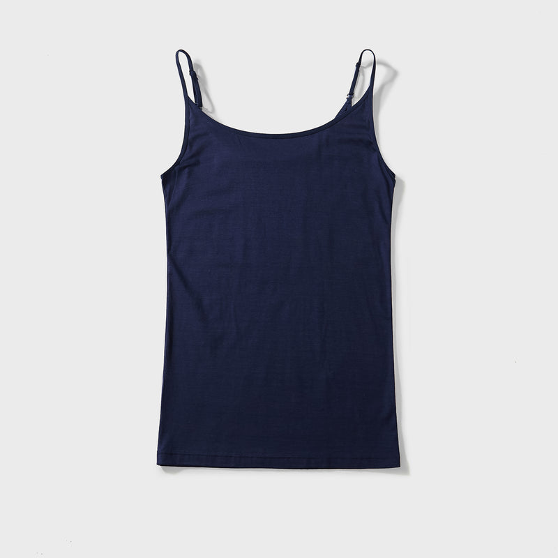 Shop Sustainable Women's Embroidered Blue Cami