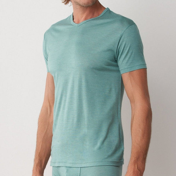 Green V Neck - Tani Comfort - Tee